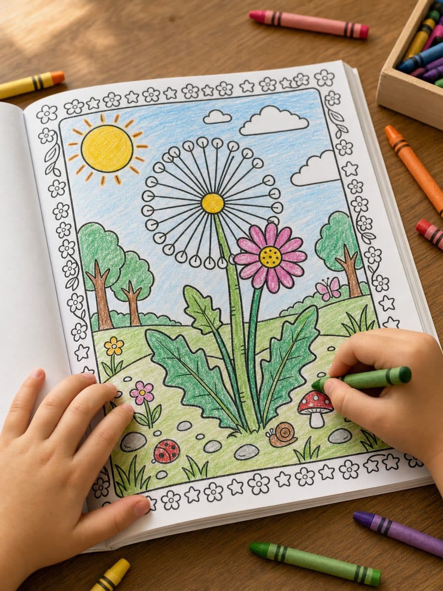 Wonderful Wildflowers Page Sample 1 thumbnail