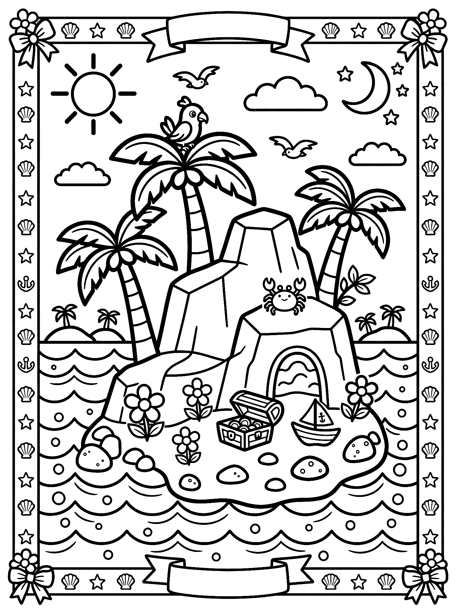 Free Adventure coloring page from The Adventures of Jules Verne
