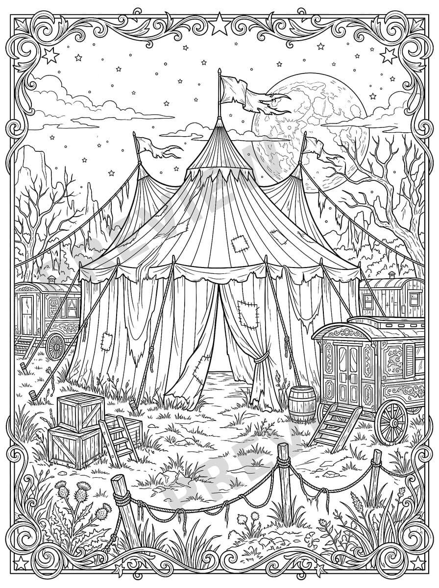 Cirque Obscur Page Sample 2 thumbnail