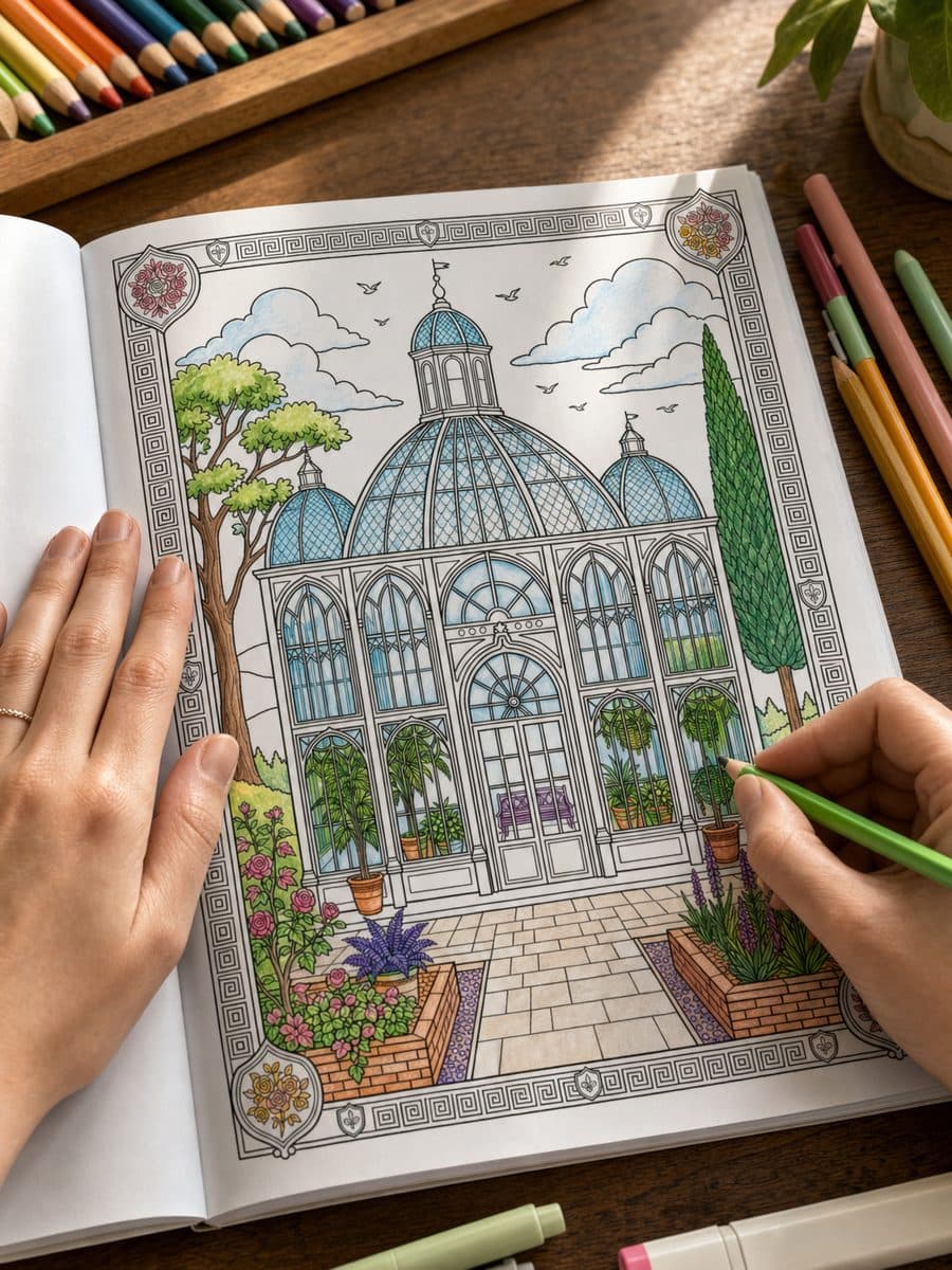Botanical Gardens Page Sample 1 thumbnail
