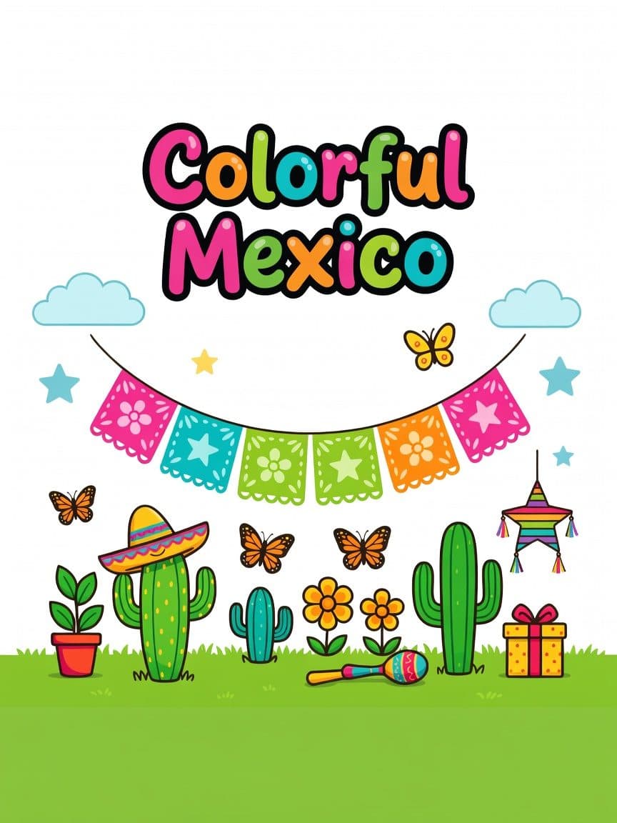 Colorful Mexico cover