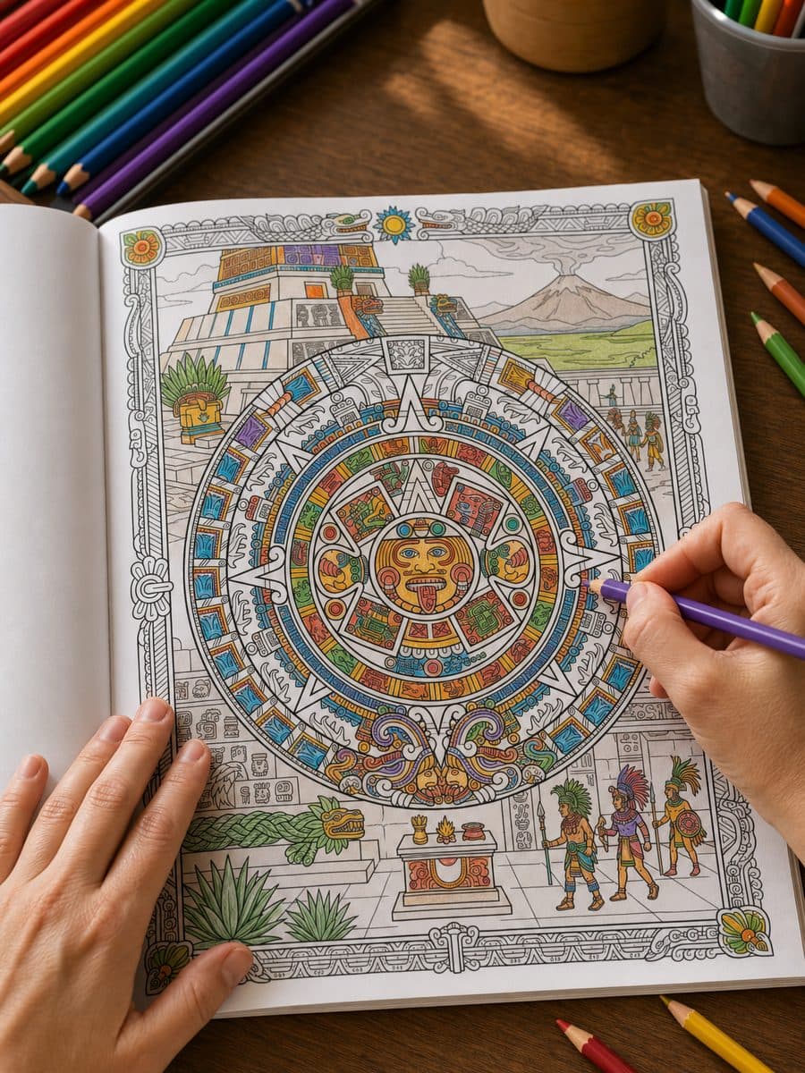 Ancient Aztecs Page Sample 1 thumbnail
