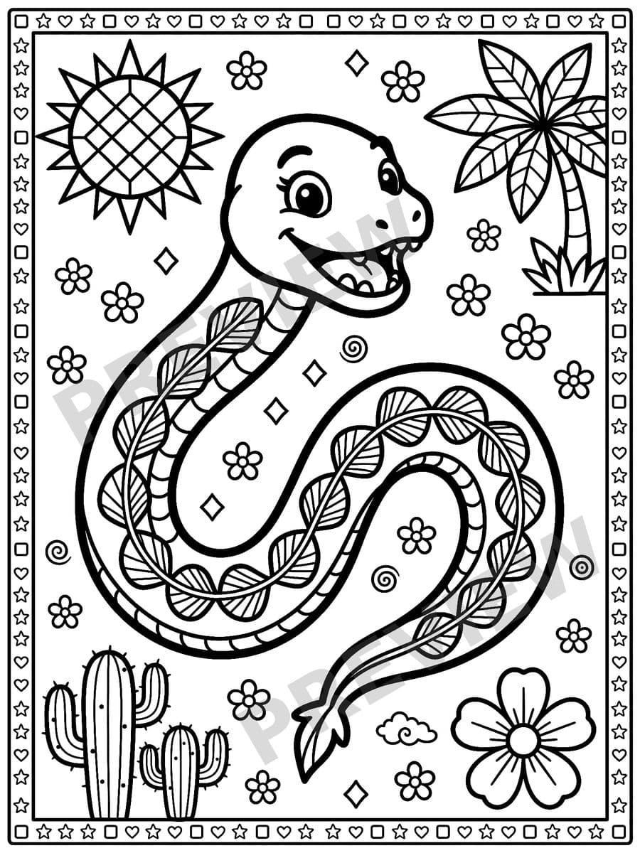 El Increíble Mundo Maya: Una Aventura para Colorear Page Sample 2 thumbnail