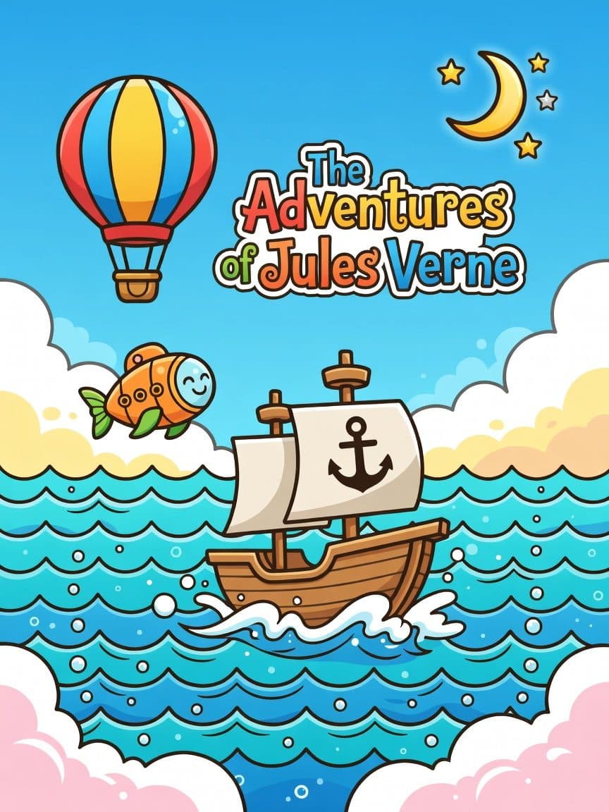 The Adventures of Jules Verne cover