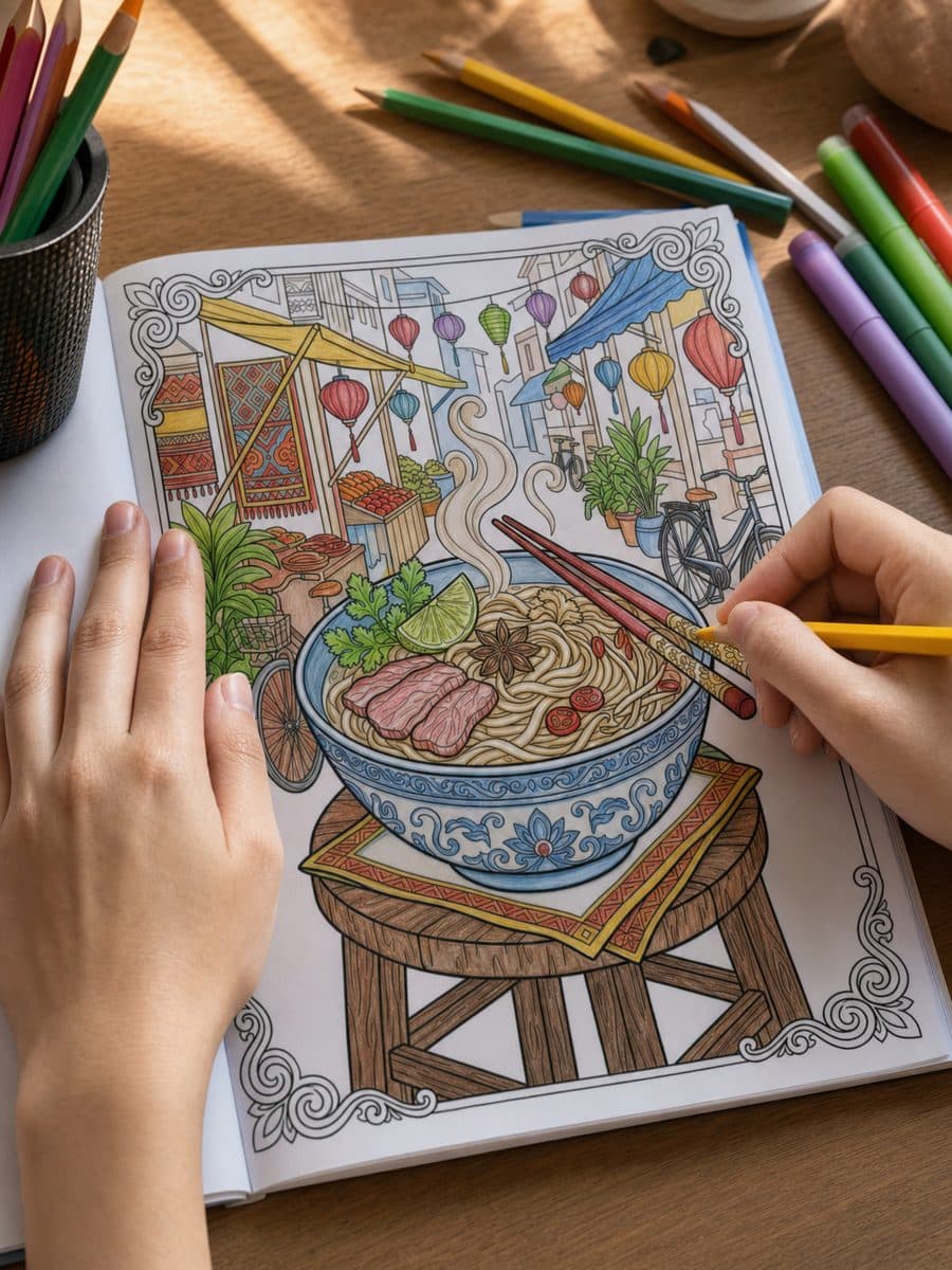 Vietnamese Street Food Page Sample 1 thumbnail