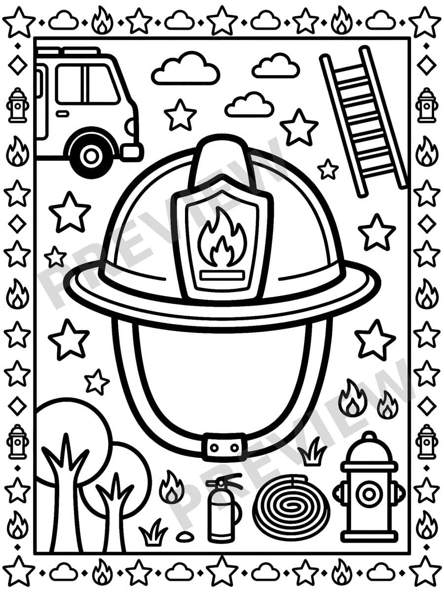 Bomberos al Rescate Page Sample 2 thumbnail