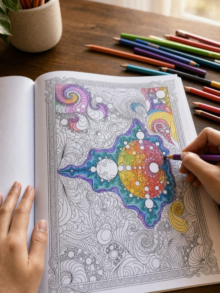 Fractals and Abstracts Page Sample 1 thumbnail