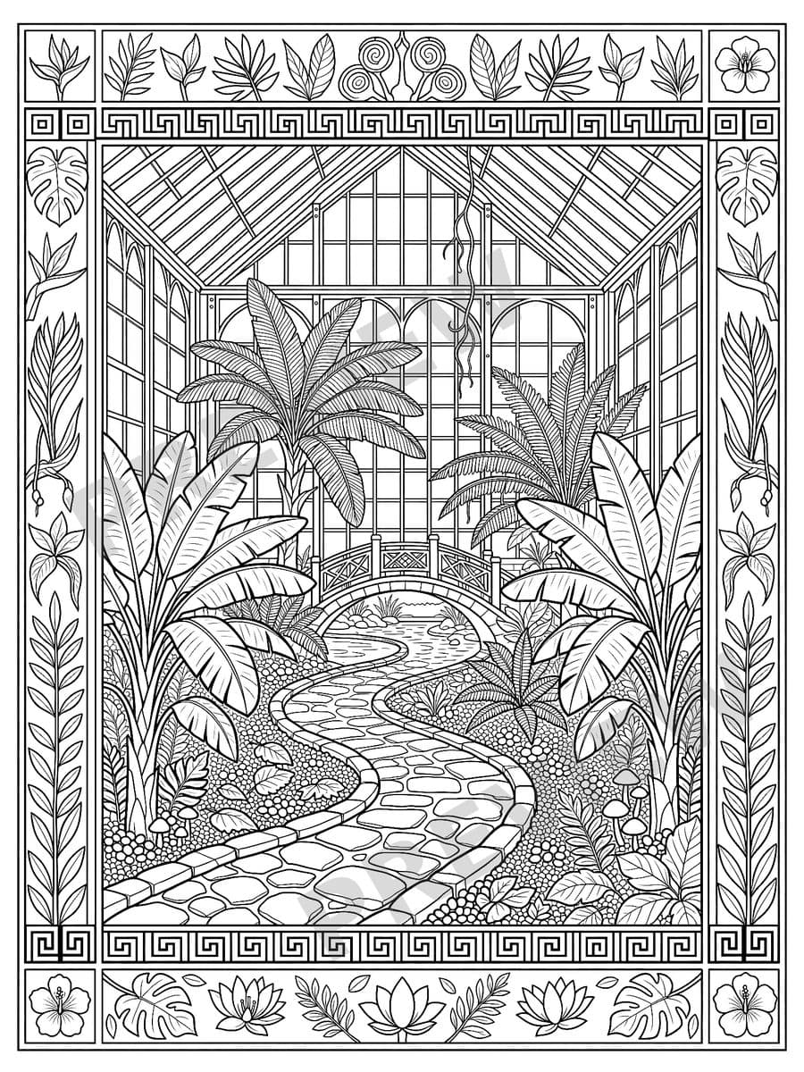 Botanical Gardens Page Sample 2 thumbnail