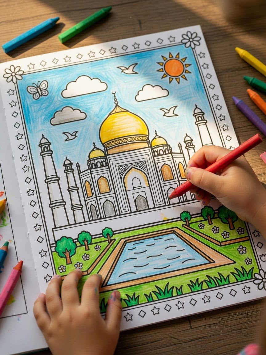 Colores de la India Page Sample 1 thumbnail