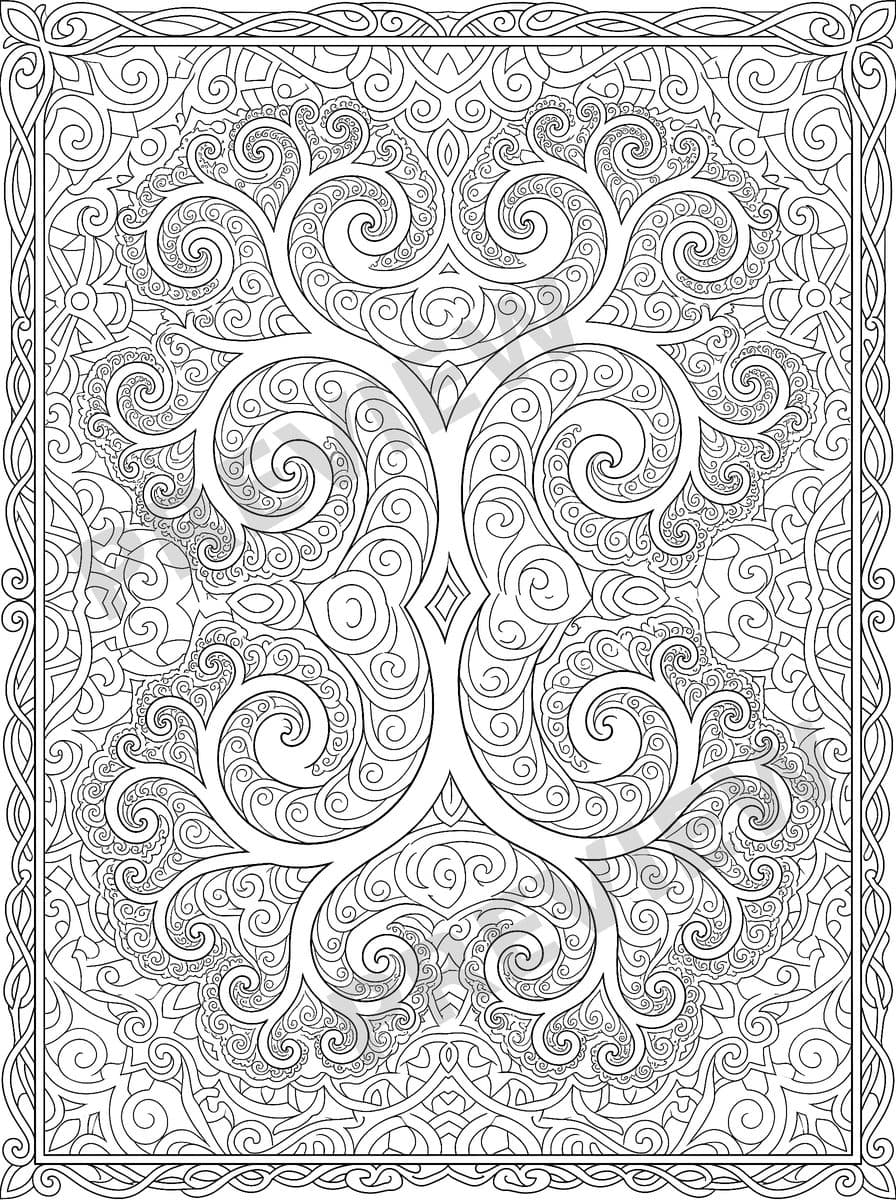 Fractals and Abstracts Page Sample 2 thumbnail