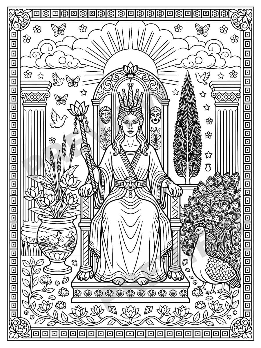 Greek Gods Page Sample 2 thumbnail