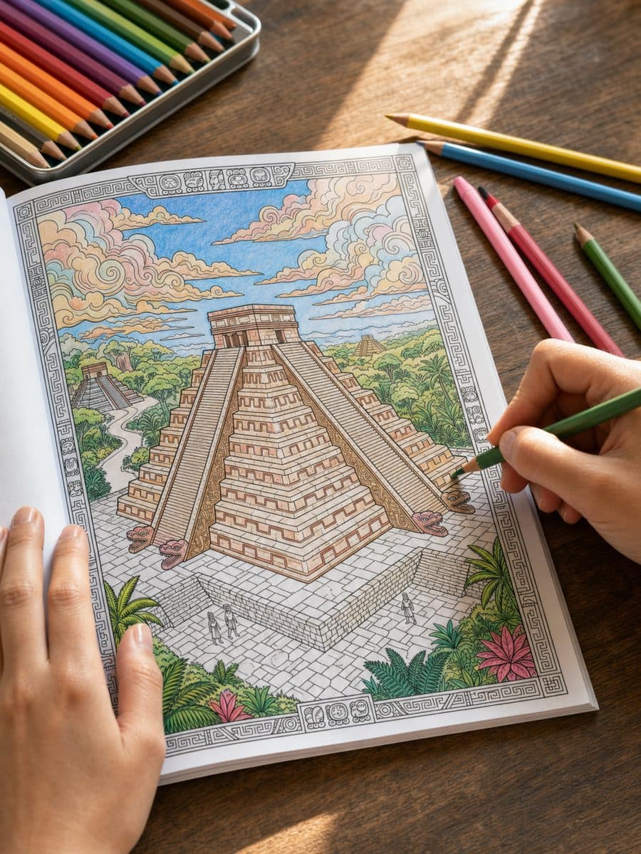The Mayan Civilization Page Sample 1 thumbnail