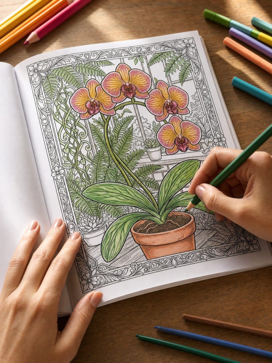 Orquídeas y Lirios Page Sample 1 thumbnail