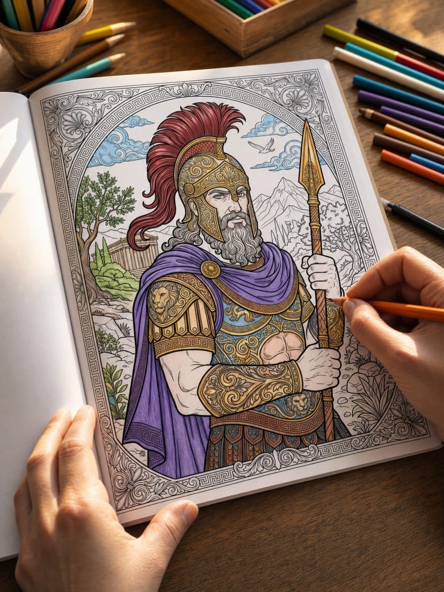 Odysseus: The Greek Hero Page Sample 1 thumbnail