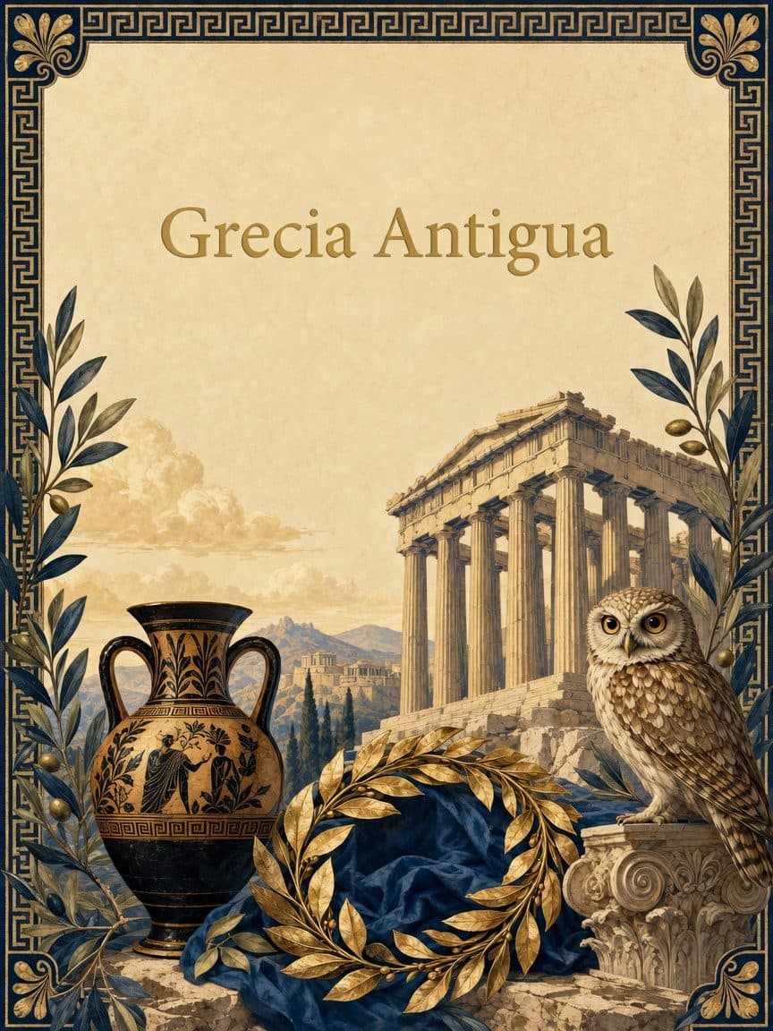 Grecia Antigua — Cover