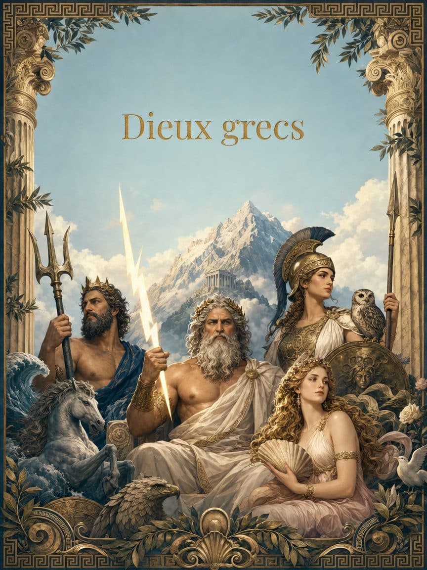 Dieux grecs cover