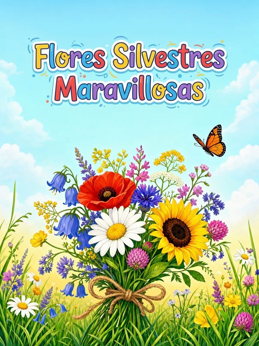 Flores Silvestres Maravillosas cover