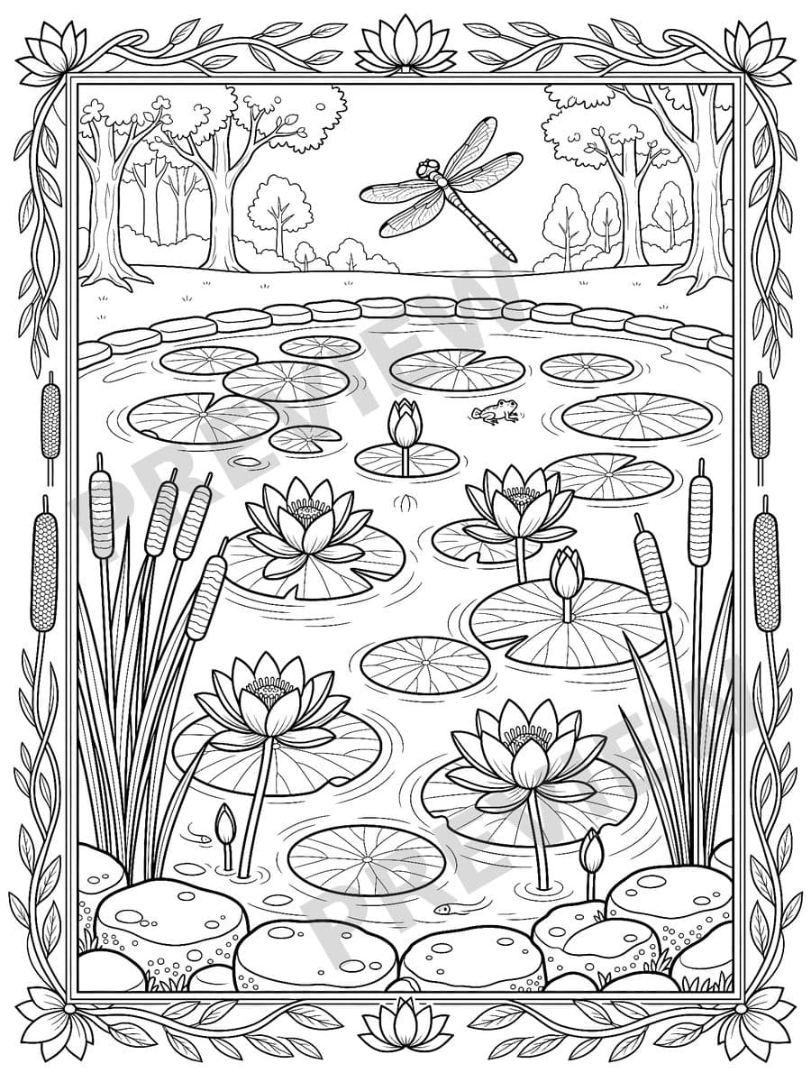Botanical Gardens, sample page 3
