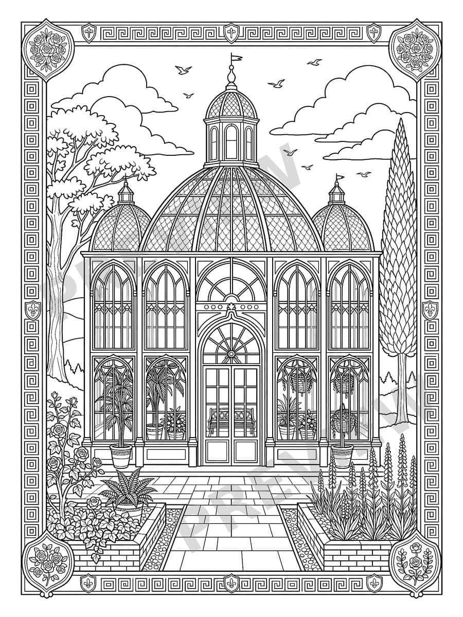 Botanical Gardens, sample page 4