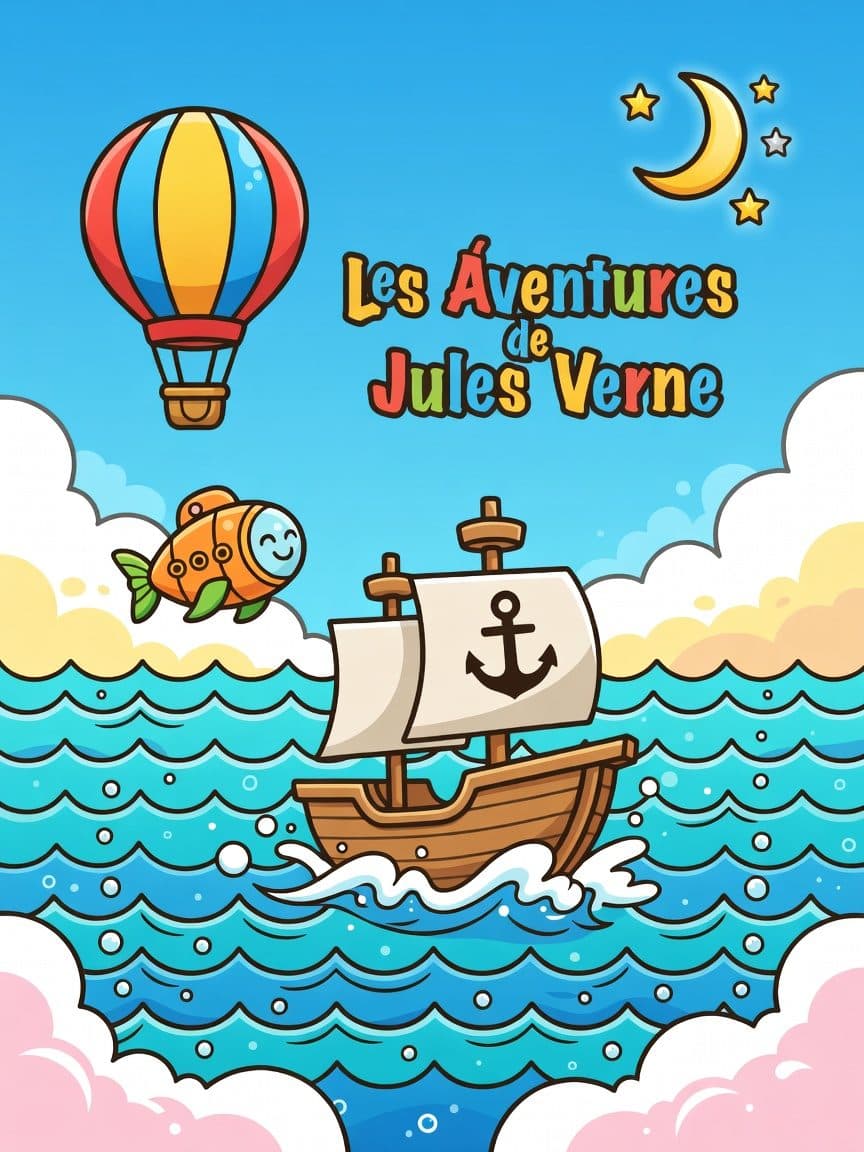 Les Aventures de Jules Verne cover